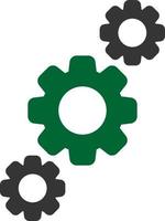 Gears Creative Icon Design vector