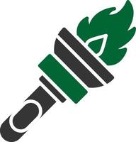 Torch Creative Icon Design vector
