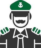 Captain Creative Icon Design vector