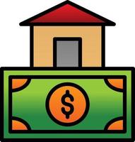 Fixed Asset Vector Icon Design