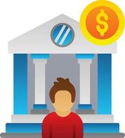Personal Banking Vector Icon Design