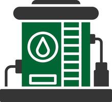 Oil Tank Creative Icon Design vector