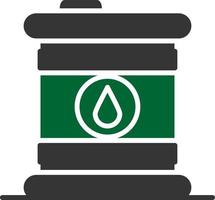 Oil Barrel Creative Icon Design vector