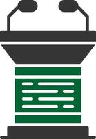 Lectern Creative Icon Design vector