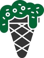 diseño de icono creativo de helado vector