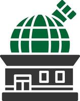 Observatory Creative Icon Design vector