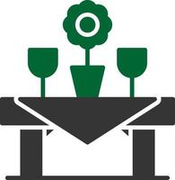 Table Creative Icon Design vector
