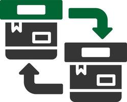 Replacement Creative Icon Design vector