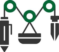 Separation Creative Icon Design vector
