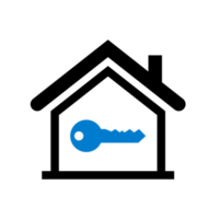 Home key security icon png