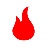 Fire burning icon png