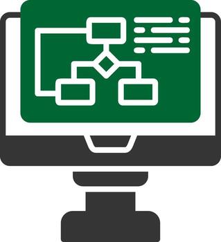 Algorithm Creative Icon Design vector