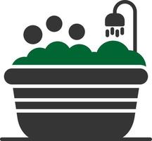 Bathtub Creative Icon Design vector