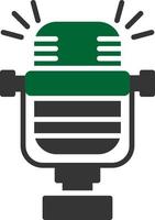 Microphone Creative Icon Design vector