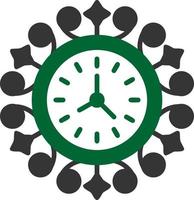 Wall Clock Creative Icon Design vector