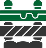 Road Block Creative Icon Design vector