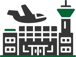 Airport Creative Icon Design vector