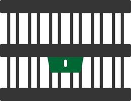 Jail Creative Icon Design vector