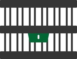 Jail Creative Icon Design vector