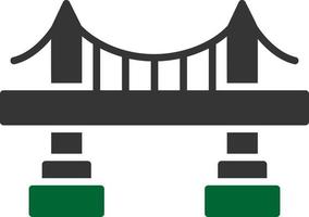 Bridge Creative Icon Design vector