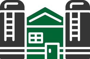 Silo Creative Icon Design vector