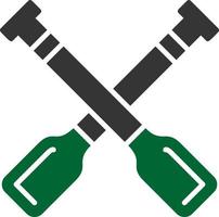 Rowing Creative Icon Design vector