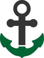 Anchor Creative Icon Design vector