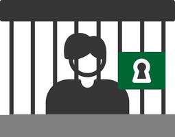 Prison Creative Icon Design vector