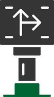 diseño de icono creativo de señal de tráfico vector