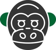 Monkey Creative Icon Design vector