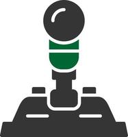 diseño de icono creativo de joystick vector