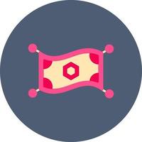 Magic Carpet Creative Icon Design vector