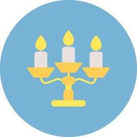 Candelabra Creative Icon Design vector