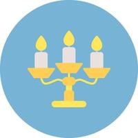 Candelabra Creative Icon Design vector