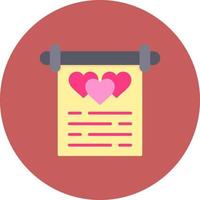 Wedding Vows Creative Icon Design vector