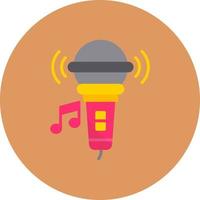 Microphone Creative Icon Design vector