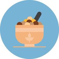 Cereal Creative Icon Design vector