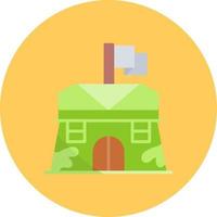 Barracks Creative Icon Design vector