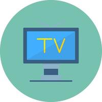 diseño de icono creativo de tv vector