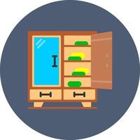 Closet Creative Icon Design vector