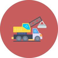 Crane Creative Icon Design vector