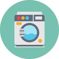 Washing Machine Creative Icon Design vector