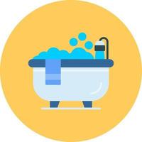 Bathtub Creative Icon Design vector