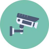 Cctv Camera Creative Icon Design vector