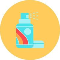 Hairspray Creative Icon Design vector