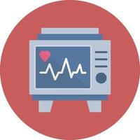 Cardiogram Creative Icon Design vector