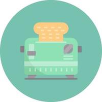 Toaster Creative Icon Design vector