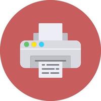 Printer Creative Icon Design vector