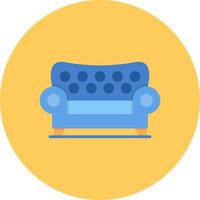 Sofa Creative Icon Design vector