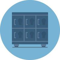 Office Locker Creative Icon Design vector